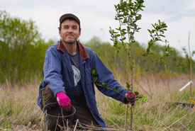 Aidan Curan, stagiaire à CNC en 2024 (Photo CNC)