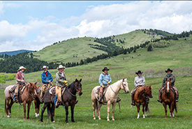 Waldron Co-Operative at Bob Creek Ranch (Photo by Sean Feagan / NCC Staff)