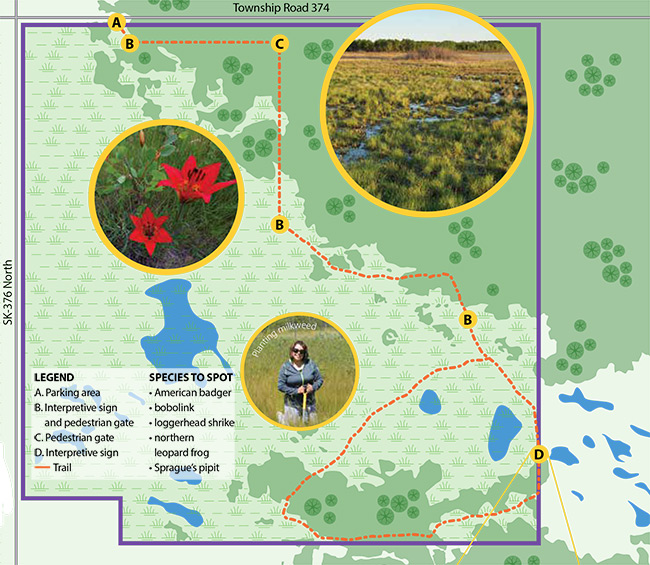 Map of Asquith, SK