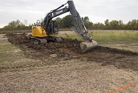 Before wetland restoration, Pelee Island, ON (photo by NCC)