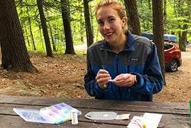 Inspiration from my work comes from Mother Earth; from the sea, to the forest, to wildlife. (Photo Chase Wastesicoot)